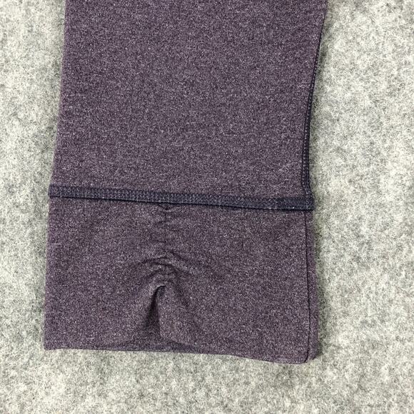The North Face Womens Leggings Small Purple Heather Low Rise Capri Cropped - Picture 7 of 11